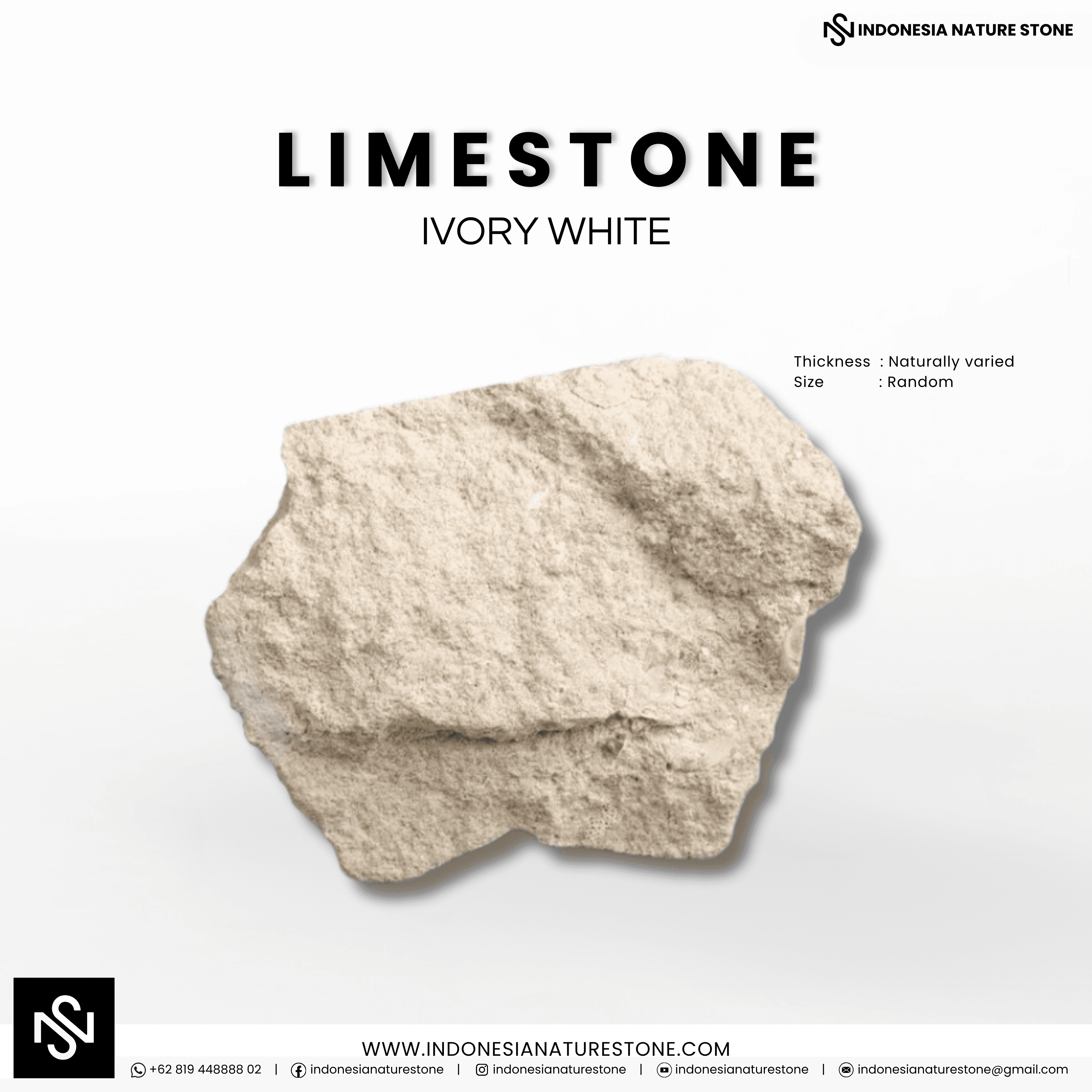 Ivory White Limestone